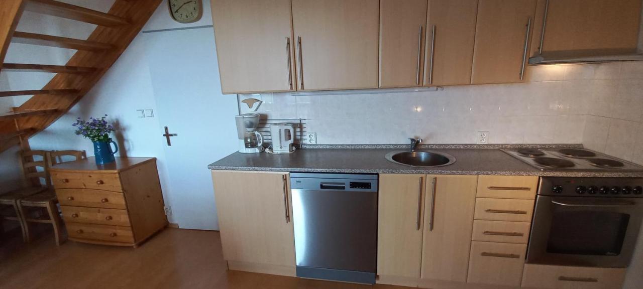 Horní Mísečky 3kk mezonet E25 u sjezdovky Skiareál, max 6 osob Horni Misecky Exterior foto
